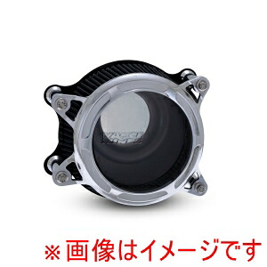 【バンスアンドハインズ】 バンスアンドハインズ 71073 VO2 エアインテイク Insight インサイト クローム TWIN CAM(ケーブル2本引き)99-17(FXDLS除く)