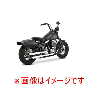 【バンスアンドハインズ】 バンスアンドハインズ 16842 TwinSlash 3in S/O ツインスラッシュ 3インチ スリップオン クローム マフラー