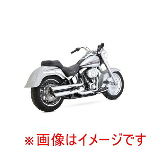 【バンスアンドハインズ】 バンスアンドハインズ 16844 TwinSlash 3in S/O ツインスラッシュ 3インチ スリップオン クローム マフラー