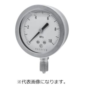 【長野計器】 長野計器 GV50-223X-0.1/0.6MPA グリセリン入圧力計 メーカー直送 代引不可 北海道沖縄離島不可