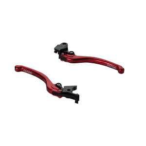 【エフェックス EFFEX】 EFFEX EAL017R スムースフィットレバー レッド Z650RS 22-23/Ninja ZX-25R 21-22 エフェックス