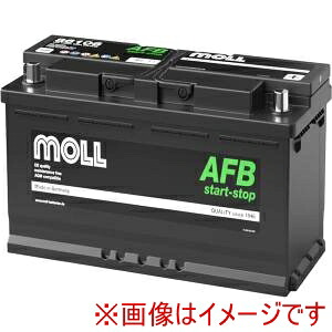 送料無料!!【MOLL】MOLL 86106 輸入車用バッテリー MOLL AFB start-stop メーカー直送 代引不可 北海道沖縄離島不可【smtb-u】|あきばお~支店