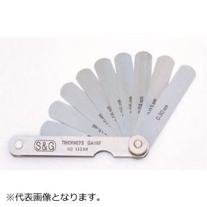 【シム＆ゲージ】 シム&ゲージ 313BH 高精度スキマゲージ メーカー直送 代引不可 北海道沖縄離島不可