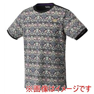 【ヨネックス YONEX】 ヨネックス 10682 ユニゲームシャツ フィットスタイル ブラック Oサイズ YONEX