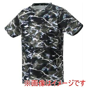 【ヨネックス YONEX】 ヨネックス 10684 ユニゲームシャツ フィットスタイル ブラック XOサイズ YONEX