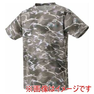 【ヨネックス YONEX】 ヨネックス 10684 ユニゲームシャツ フィットスタイル グレー Sサイズ YONEX