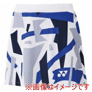 【ヨネックス YONEX】 ヨネックス 26154 ウィメンズスカート インナースパッツツキ ホワイト Mサイズ YONEX