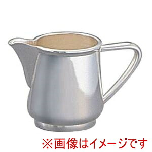 【早川器物】 早川器物 洋白 3.8μ 小判型 ミルクポット 蓋なし 5人用