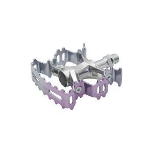 【三ヶ島製作所 MKS】 三ヶ島 ペダル パープル シルバー
