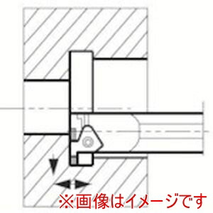 【京セラ KYOCERA】 京セラ KGIAR5140B-4 大内径深溝入れ加工用ホルダ KGIA