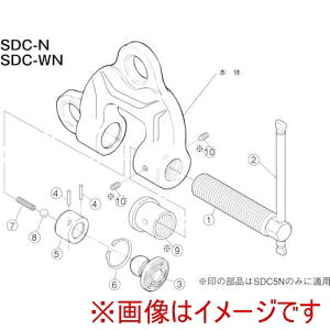 【スーパーツール SUPERTOOL】 スーパーツール SDT3WN スクリユ-カムクランプ カム