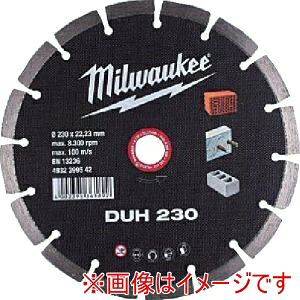 【ミルウォーキー milwaukee】 ミルウォーキー 4932399542 230mmダイヤモンドブレード セグメント型