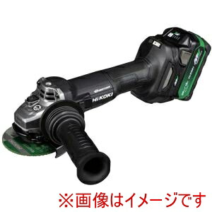 【ハイコーキ HiKOKI】 ハイコーキ G3610DC 2XPBZ コードレスディスクグラインダ 36V 100mm 新マルチボルトセット品 ストロングブラック仕様