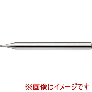【ユニオンツール】 ユニオンツール CBN-PLB2004-010 21U-0001 CBN超鏡面加工用ロングネックボールエンドミルR0.2×有効長1×刃長0.24×首径0.38×全長50