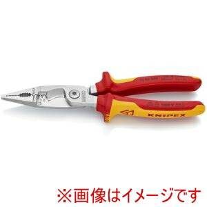 【クニペックスツールズ KNIPEX】 クニペックス 1386-200SB 絶縁エレクトロプライヤー SB店頭展示パッケージ仕様