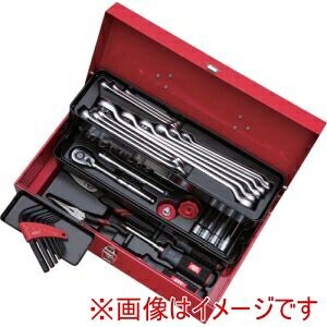 【KTC 京都機械工具】 KTC SK3435S 工具セット 片開きメタルケースタイプ [43点] メーカー直送 代引不可 北海道沖縄離島不可 51,175円