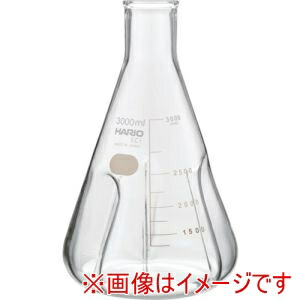 【ハリオ HARIO】 ハリオ BSF-3L-SCI バッフル付き三角フラスコ3000ml
