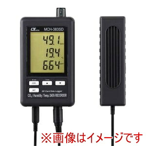 【ケニス】 ケニス MCH-383SD CO2 温湿度計 メーカー直送 代引不可 北海道沖縄離島不可