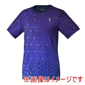 【ゴーセン GOSEN】 ゴーセン T2501 レディースゲームシャツ ネイビー L