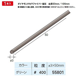 【ナカニシ】 ナカニシ 55801 先端工具 ダイヤセラファイバー砥石