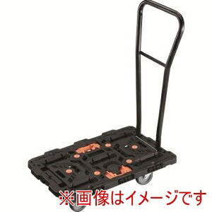 送料無料！！ 【トラスコ TRUSCO】 トラスコ BT700J5H-E100T 連結式樹脂製平台車 ビートル 700X450 自在5輪 脱着式ハンドル付 とめたろう付 メーカー直送 代引不可 北海道沖縄離島不可 【smtb-u】