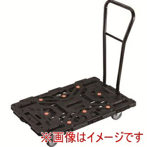 送料無料！！ 【トラスコ TRUSCO】 トラスコ BT900J5H-E100 連結式樹脂製平台車 ビートル 900X600 自在5輪 脱着式ハンドル付 メーカー直送 代引不可 北海道沖縄離島不可【smtb-u】