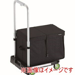 送料無料！！ 【トラスコ TRUSCO】 トラスコ WP-2G-BK-THB 樹脂台車 カルティオミニ weego 省音車輪 ブラック THB付 メーカー直送 代引不可 北海道沖縄離島不可【smtb-u】 6,685円