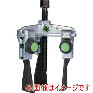 【クッコ】 クッコ 30-3XS スライド式ギヤプーラー 3本アーム 薄爪 固定ノブ付き 最大径250mm 深さ200mm