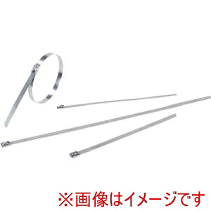 【ABB シュリンクコン】 ABB YLS-7.9-100B 316ステンレススチールタイ ボールロックタイプ 幅7.9X長さ100mm 100本入り