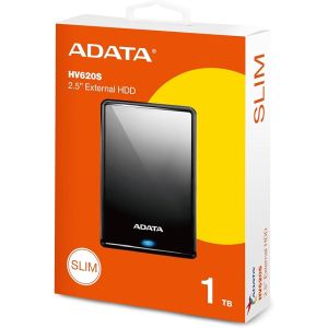 【エイデータ ADATA】 ADATA AHV620S-1TU31-CBK-I 外付けハードディスク 1TB ブラック メーカー保証3年