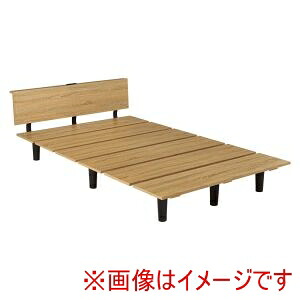 送料無料！！ 【萩原】 萩原 KB-3064SD-NA セミダブル ベッド ナチュラル メーカー直送 代引不可 北海道沖縄離島不可【smtb-u】