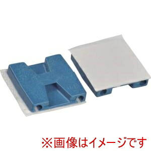 【ABB】 ABB TC5342A-NDT マウントベース 金属検知器対応ナイロン 平型 明青色 タイ幅最大4.8mm 100個入り