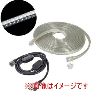 【日動工業 NICHIDO】 日動工業 LECS-5LA-W 帯状LED照明 LEDコネクトライン 片面発光 5m 白 シリコンタイプ