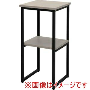 送料無料！！ 【トラスコ中山 TRUSCO】 トラスコ中山 TC3537NAA-BK サイドテーブル 350X350X730H 木天板+黒脚 メーカー直送 代引不可 北海道沖縄離島不可【smtb-u】