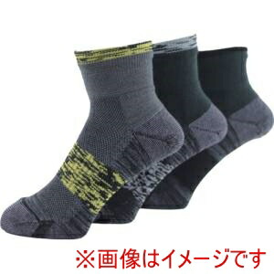 【ユタカメイク】ユタカメイク SWTS-C13 靴下 ASHITOMO WORKING SOCKS 疲れ対策 先丸 ショート アソート 3足組 25ー27cm画像