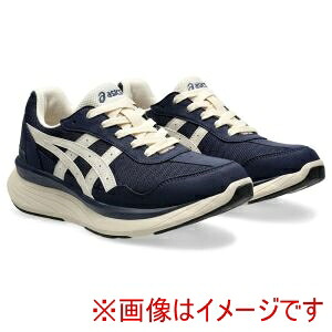 【アシックス ASICS】 アシックス 1242A019 KNEESUP W019 ネイビーブルーxベージュ 23.0cm