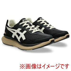 【アシックス ASICS】 アシックス 1241A011 KNEESUP M011 ブラックxベージュ 25.5cm