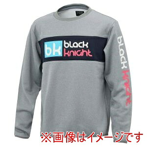 【ブラックナイト Black knight】 ブラックナイト T-5660U ライトトレーナー ナチュラルグレー M