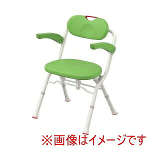 送料無料！！ 【アロン化成】 アロン化成 530866 536-042 安寿 折りたたみシャワーベンチ A-S グリーン メーカー直送 法人限定 代引不可 北海道沖縄離島不可【smtb-u】