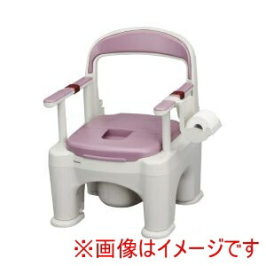 送料無料！！ 【パナソニック】 パナソニック 536451 PN-L30208V ポータブルトイレ 座楽 ラフィーネ 長穴あたたか便座タイプ 傾斜脚付き ミスティパープル 直送品 法人限定 北海道沖縄離島不可【smtb-u】
