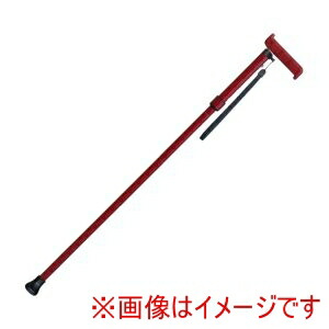 【島製作所】 島製作所 514652 50C-5 折りたたみめちゃ軽ステッキ レッド