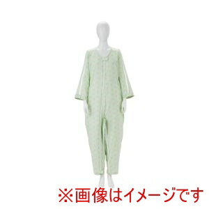 【竹虎 】 竹虎 515220 106474 ソフトケアねまき フルオープンタイプ スリーシーズン L グリーン