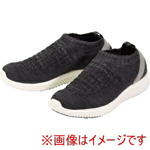 【マリアンヌ製靴】 マリアンヌ製靴 483983 SaiSaiストレッチニットスニーカー WG140 男女兼用 M ブラック