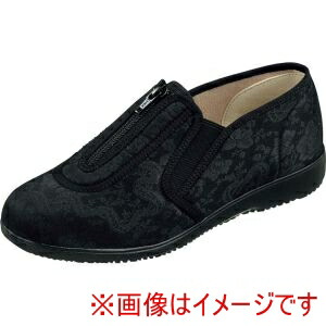 【広島化成】 広島化成 352011 くつろぎエルダー329 KE329 婦人用 22.0cm ブラック
