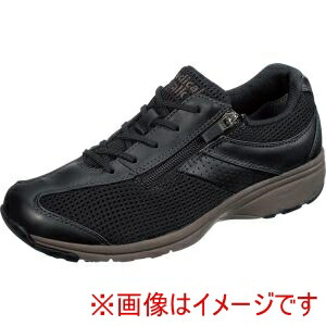 【アサヒシューズ ASAHI】 アサヒシューズ KV77193 メディカルウォークMS-L BK 23.5cm