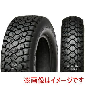 【井上ゴム工業 アイアールシー IRC】 IRC SN-22 ニュー スノータイヤ チューブレス 110/90-10 61J R T/L