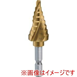 【トラスコ中山 TRUSCO】 トラスコ中山 3S-NMS-19GA 六角軸ステップドリル 3枚刃チタンコーティング 5～19mm メーカー直送 代引不可 北海道沖縄離島不可