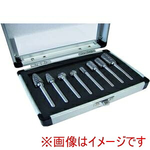 【柳瀬 ヤナセ】 柳瀬 RB8-6SET 超硬カッター8本組 軸径6mm軸