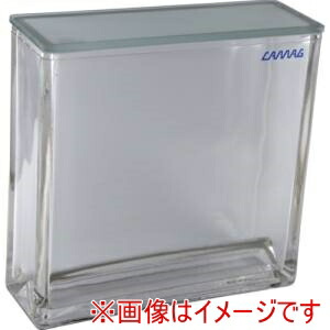 【カマグ社】 カマグ社 022-5255 二槽式展開槽 20X20cm ガラス蓋付