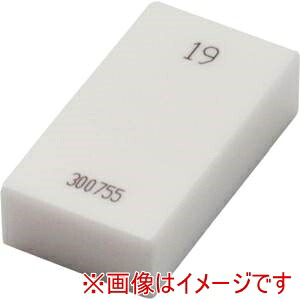 【新潟精機 SK】 新潟精機 BC0-1900 セラミックブロックゲージ 0級相当品 19.00mm